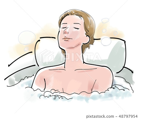 Relax in the bath 48797954