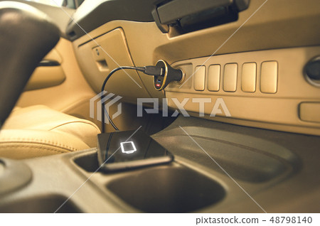 Charger plug phone on car Charger plug phone on car 48798140