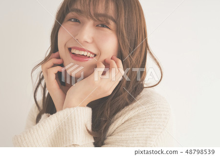 Beautiful woman portrait 48798539