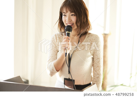 女性商業形象 女性商業形象 48799258