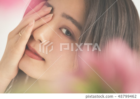 美麗的女人肖像 美麗的女人肖像 48799462