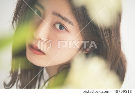 美麗的女人肖像 美麗的女人肖像 48799518