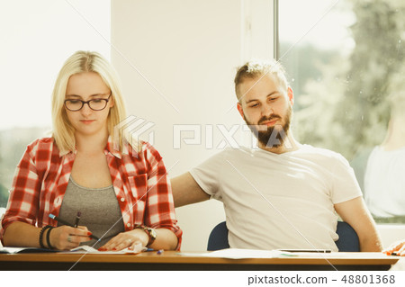 Group of students in class 48801368