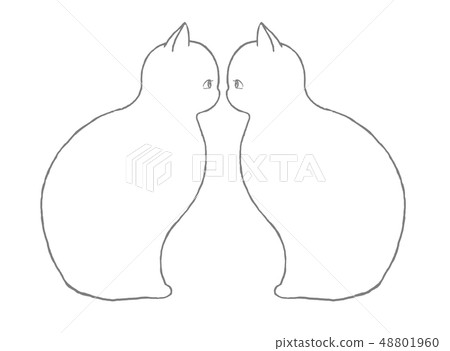 Staring cats 48801960