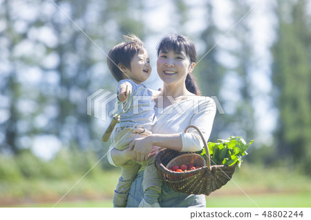 Family parent and child Family parent and child 48802244