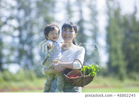 Family parent and child Family parent and child 48802245