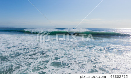 Ocean Wave Wall Water Power Ocean Wave Wall Water Power 48802715