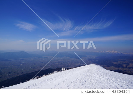 在Arashima火山的Myo雲彩 48804364