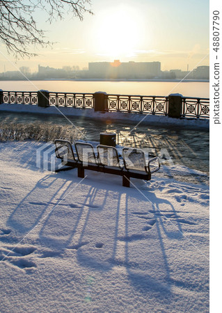 View of Riga in winter season. 48807790