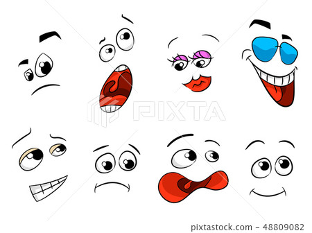 Set emoji template emotion collection design Set emoji template emotion collection design 48809082