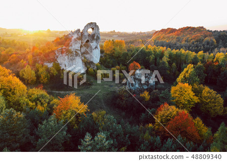 unique Okiennik rock in Poland 48809340