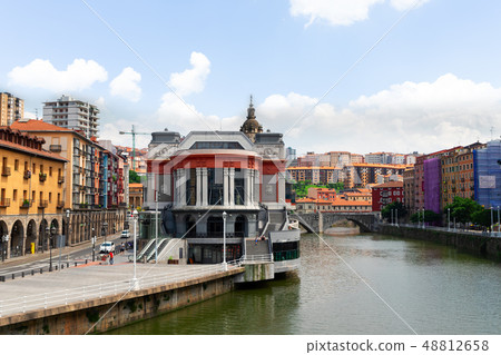 old town of Bilbao, Spain 48812658