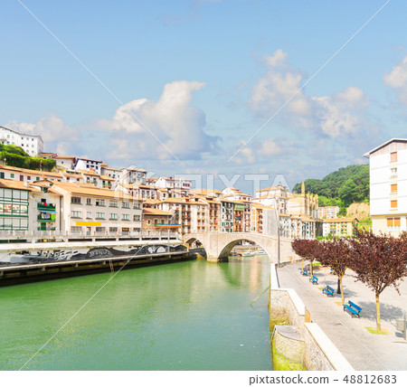 Ondarroa town and port 48812683