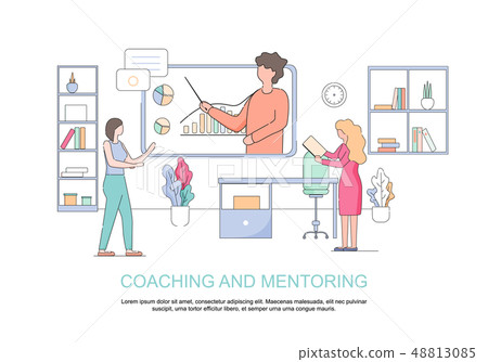 Office People Watching Economic Seminar. Coaching. Office People Watching Economic Seminar. Coaching. 48813085