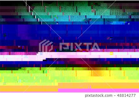 Glitched Abstract Background 48814277