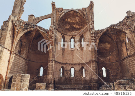 Ruins of Church of St George. Famagusta, Cyprus Ruins of Church of St George. Famagusta, Cyprus 48816125