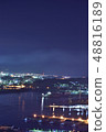 [Muroran] Night view of the factory 48816189