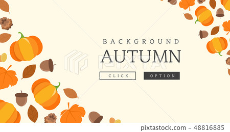 Autumn illustrations frame Autumn illustrations frame 48816885