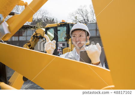 Heavy machine person Japanese Heavy machine person Japanese 48817102