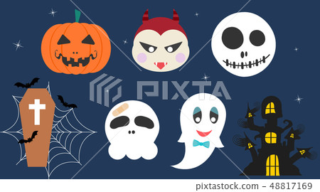 Halloween icons Halloween icons 48817169