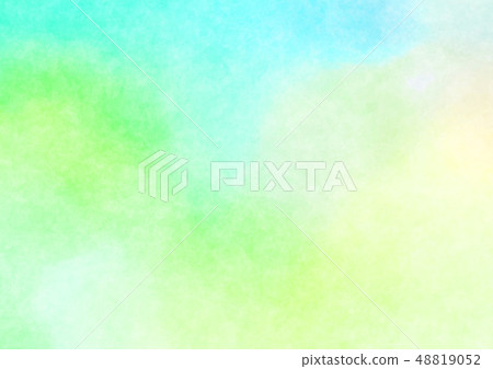 Green pastel watercolor background 48819052