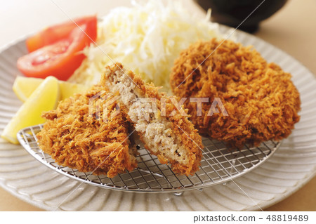 Ground Meat Cutlet Ground Meat Cutlet 48819489
