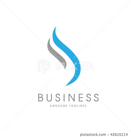 Abstract letter S circle logo, letter S alphabet Abstract letter S circle logo, letter S alphabet 48820214