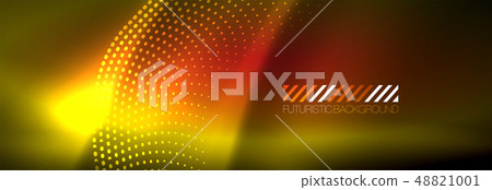 Motion vector illustration. Network digital concept. Abstract futuristic backdrop. Abstract pattern 48821001