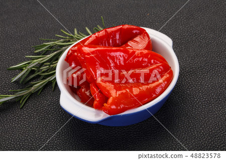 Pickled bell pepper 48823578