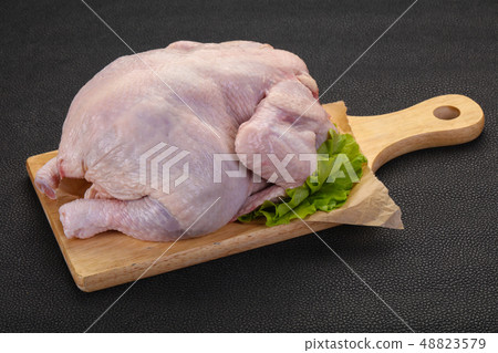 Raw chicken ready for cooking 48823579