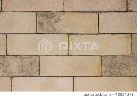 Modern brown brick wall background for decoration. Modern brown brick wall background for decoration. 48824371
