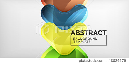 Shiny glossy arrows background, clean modern geometric design, futuristic composition Shiny glossy arrows background, clean modern geometric design, futuristic composition 48824376