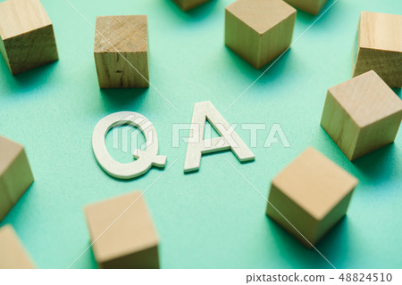 q&a, block, building block 48824510