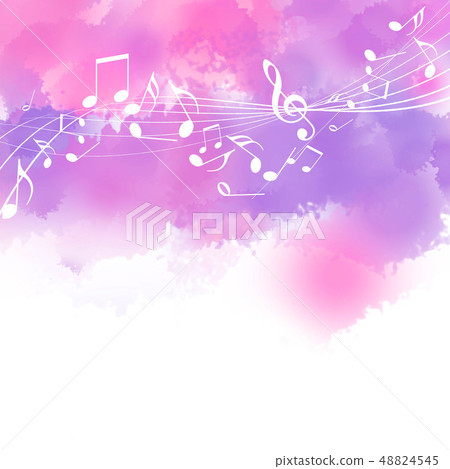 Music sheet music score stave musical note treble music 48824545