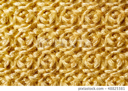 Winter clothing Pattern knitted knit gold beige Winter clothing Pattern knitted knit gold beige 48825381