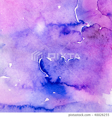 Abstract watercolor paper splash shapes isolated drawing. Illustration aquarelle for background. Abstract watercolor paper splash shapes isolated drawing. Illustration aquarelle for background. 48826255