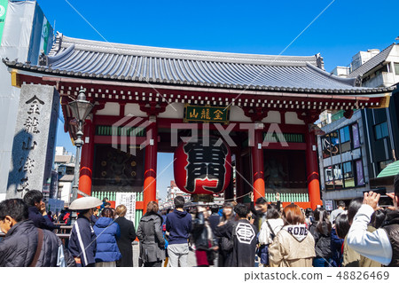 [東京] Senmonji Temple Kaminarimon 48826469