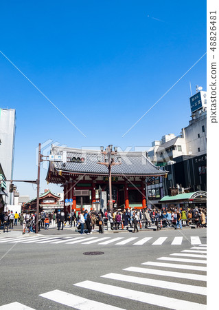 [東京] Senmonji Temple Kaminarimon 48826481