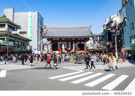 [Tokyo] Senmonji Temple Kaminarimon 48826483
