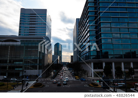 2010.03晚上的橫濱Minatomirai都市風景 2010.03晚上的橫濱Minatomirai都市風景 48826544