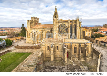 Basilique Saint Nazaire in Carcassonne, France Basilique Saint Nazaire in Carcassonne, France 48826965