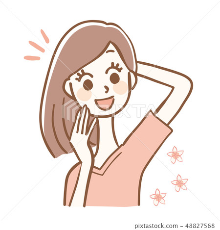 腋下花香味女性 腋下花香味女性 48827568