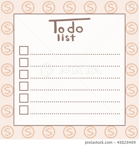 To do list. To do list. 48828489