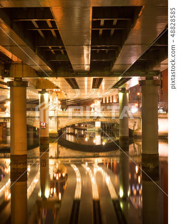Nihonbashi River under the capital high guard 48828585