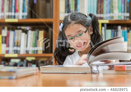 School education and literacy concept kid learning 48828971