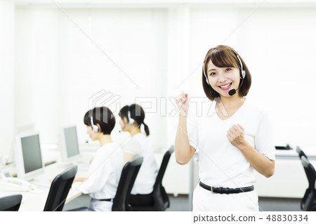 操作員呼叫中心Tele-apo Business個人計算機支持台 操作員呼叫中心Tele-apo Business個人計算機支持台 48830334