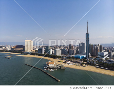 Fukuoka Tower Drone Fukuoka Tower Drone 48830443