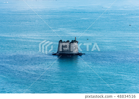 Scola Tower in the sea - Gulf of La Spezia Italy Scola Tower in the sea - Gulf of La Spezia Italy 48834516