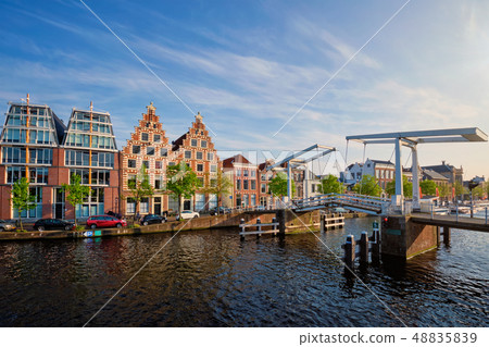 Gravestenenbrug bridge in Haarlem, Netherlands 48835839