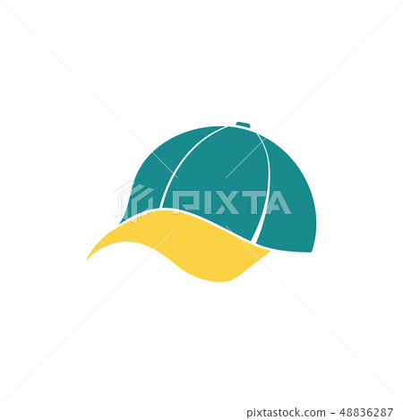 Baseball cap icon 48836287